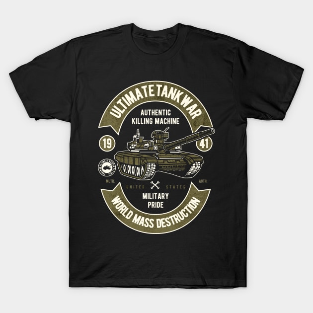 Ultimate Tank War T-Shirt by Tempe Gaul